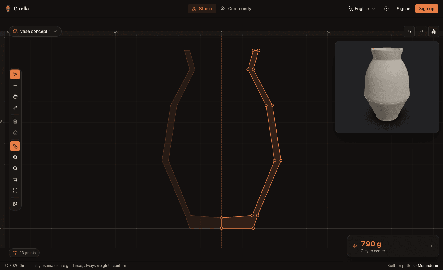 The whole studio, in your browser